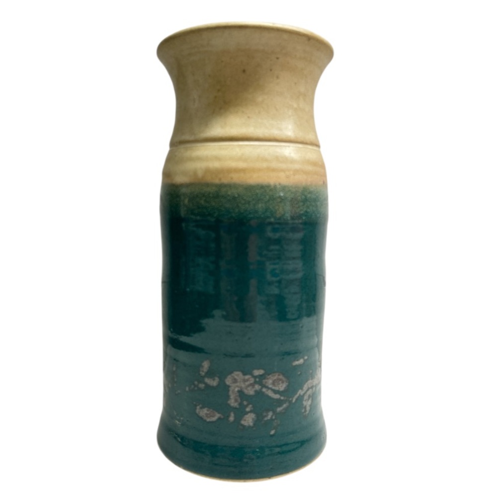 Stoneware Pottery Vase Two Tone Glaze
Marked St. Jacob’s Ontario